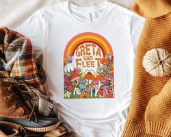 greta van fleet band tour fan perfect gift idea for men women birthday gift unisex tshirt