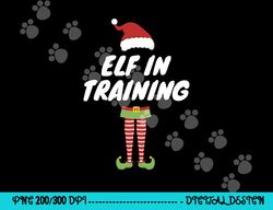 elf in training tshirt, christmas elves family gift shirt copy