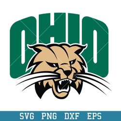 ohio bobcats logo svg, ohio bobcats svg, ncaa svg, png dxf eps digital file