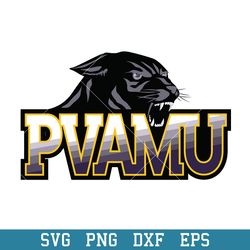 prairie view a&m panthers logo svg, prairie view a&m panthers svg, ncaa svg, png dxf eps digital file