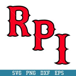 RPI Engineers Logo Svg, RPI Engineers Svg, NCAA Svg, Png Dxf Eps Digital File