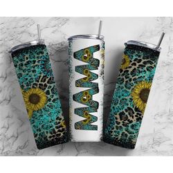 Western Mama Seamless 20oz Sublimation Tumbler, Mothers Day Straight tumbler, Mama Tumbler, Seamless Tumbler Mom Tumbler