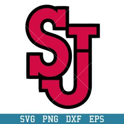 St John's Red Storm Logo Svg, St John's Red Storm Svg, NCAA Svg, Png Dxf Eps Digital File