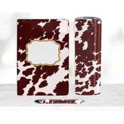 cowhide sublimation bundle, journal template, 20oz tumbler design, pen wrap water slide epoxy waterslide pen wrap png