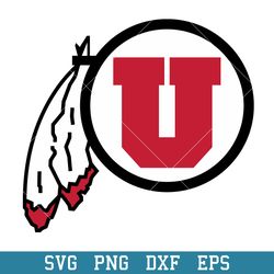 utah utes logo svg, utah utes svg, ncaa svg, png dxf eps digital file