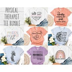 physical therapist svg bundle design - physical therapy bundle svg file for cricut  physical therapist shirt svg bundle