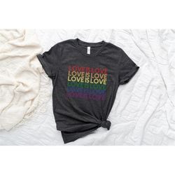 love is love t-shirt, womens love is love shirt, pride shirt, mens love is love shirt, kindness shirts, lgbtq support te
