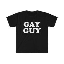 funny lgbtq label tshirt - gay guy y2k meme tee - gift shirt