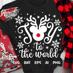 joy to the world reindeer svg, merry christmas svg, christmas trip svg, main steet svg, magic castle, castle mouse, mous