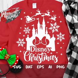 castle reindeer svg, christmas castle svg, christmas svg, christmas trip, christmas vacation, christmas mouse svg, mouse