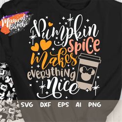 pumpkin spice everything nice svg, mouse pumpkin svg, mouse ears svg, thankful grateful svg, fall svg, thanksgiving svg,