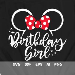 birthday girl svg, mouse ears svg, vacation svg, magical trip svg, magical castle svg, birthday mouse svg, dxf, png