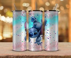 stitch starbucks tumbler wrap, stitch  png, stitch tumbler png 10