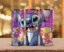 stitch starbucks tumbler wrap, stitch  png, stitch tumbler png 16