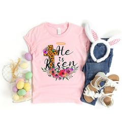 he is risen shirt, easter shirt, christian shirt, religious shirt , inspirational shirt, gift for her, easter gift, jesu