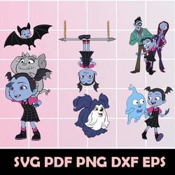 vampirina clipart, vampirina digital clipart, vampirina svg, vampirina png, vampirina eps, vampirina dxf, vampirina png