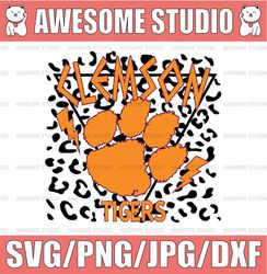 tiger svg- football svg- instant download- png svg dxf ncaa svg, ncaa sport svg, digital download- football png