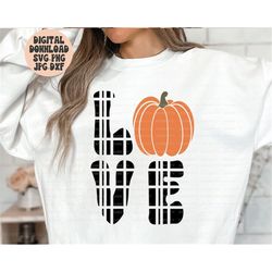 love pumpkin svg png jpg dxf, fall svg, love fall designs, pumpkin svg, love pumpkin png, thanksgiving svg, silhouette,