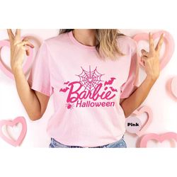 barbie halloween shirt, barbie halloween t-shirt, gothic barbie sweatshirt, halloween party hoodie, barbie party girls o
