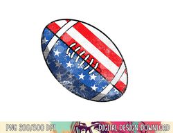 football ball 4th of july boys american flag png, sublimation copy