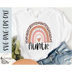 auntie svg, aunt svg, rainbow svg, auntie shirt svg, cool aunt svg, svg,png, eps, instant download, cricut