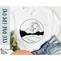 adventure svg, camping svg, hiking svg, mountains are calling svg, wreath svg, svg,png, eps, dxf, , instant download, cr