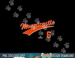 Ryan Mountcastle 6 Baltimore Baseball Player MLBPA png, sublimation