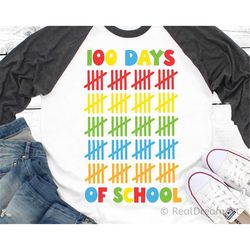 100 days of school svg, 100 days tally marks svg, 100th day svg, 100 days smarter svg, boy 100 days svg, girl 100 days s