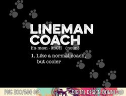 football lineman coach definition png, sublimation copy