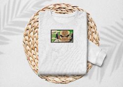 Embroidered roronoa zoro Hooded T-shirt, Unisex T-shirt, Streetwear