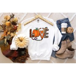 nurse love shirt, pumpkin shirts, nurse fall shirt, shirt for women, pumpkin lover, fall shirt, fall boho shirt for nurs