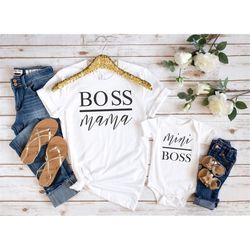 boss mama mini boss shirt, mom shirt, mama mini shirt, boss mini shirt, mama mini matching shirts, mom life shirt, boss