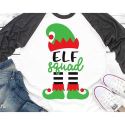 elf squad svg, christmas svg, kids christmas svg, elf shirt svg, elf crew, boy elf, elf family, elf hat, elf feet svg fo