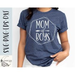 mom of boys svg design - boy mom shirt svg file for cricut - boy mom svg - arrows svg - boy mama shirt digital download