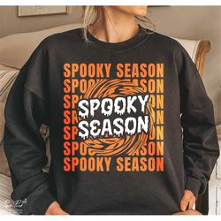 spooky season svg, halloween season svg, spooky shirt svg, spooky vibes svg, halloween svg, trick or treat svg, png dxf