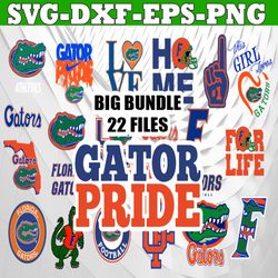 bundle 22 files florida gators football team svg, florida gators svg, n c a a teams svg, n c a a svg, png, dxf, eps, ins