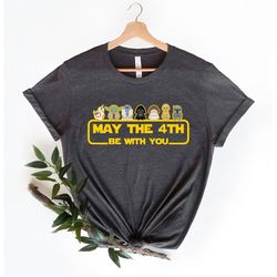 may the 4th be with you, 4th of july shirt, star wars shirt, star wars group shirt, fourth of july shirt, disneyland shi