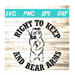 right to bear arms svg, 2nd amendment