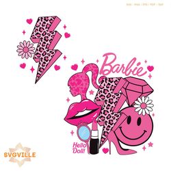 barbie hello doll svg im a barbie girl svg digital cricut file