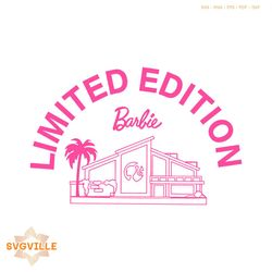 limited edition barbie svg barbie resort svg digital cricut file