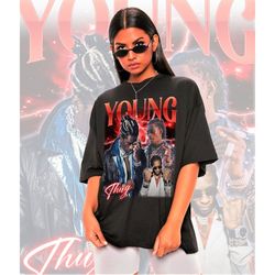 retro young slatt thug shirt -young thug t shirt,young thug graphic tee,young thug t-shirt,mighty little man t-shirt,you