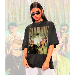 retro bad bunny shirt -vintage bad bunny shirt,bad bunny homage shirt,bad bunny fan sweatshirt,bad bunny crewneck,bad bu