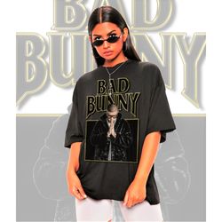 retro bad bunny shirt -vintage bad bunny shirt,bad bunny homage shirt,bad bunny fan sweatshirt,bad bunny crewneck,bad bu