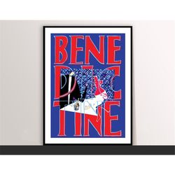 benedictine vintage food&drink poster - art deco, canvas print, gift idea, print buy 2 get 1 free