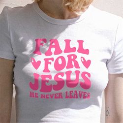 fall for jesus svg, fall for jesus png