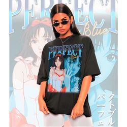 retro perfect blue mima kirigoe shirt -perfect blue tshirt,perfect blue t-shirt,perfect blue satoshi kon t shirt,vintage