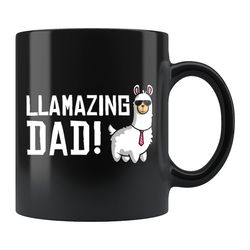 llama dad mug gift for dad gift mug for dad funny husband gift new dad mug dad to be gift pregnancy announcement mug lla