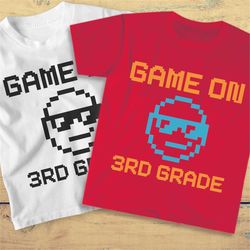 Game on Third Grade SVG