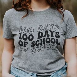 100 days of school svg png
