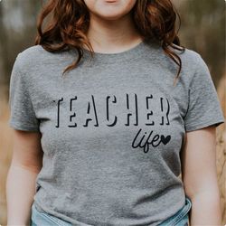 teacher life svg